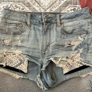 American eagle Jean shorts size 4